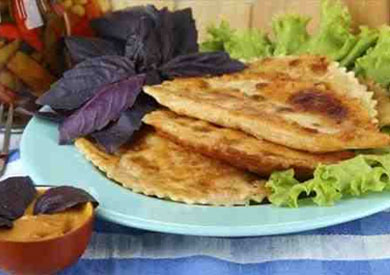 صفيحة باللحم والجبن